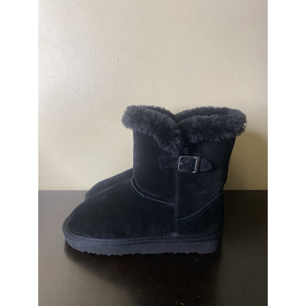 Style Co Black Snow Boot Shoes Size 7
